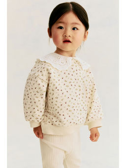 H&M - Girls Beige 2-Piece Top and Leggings