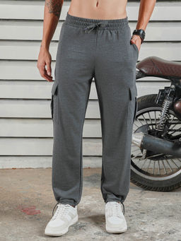 High Star - Men Relaxed Straight Leg Mid-Rise Straight Fit Jogger