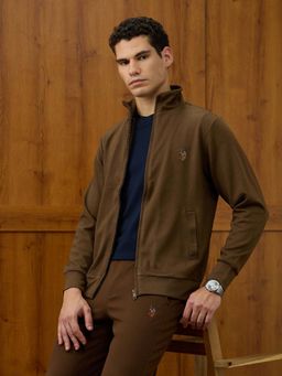 U.S. POLO ASSN. - Men's Equestrian Aisle Theater Textured Sweatshirt