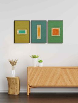 999Store - Line Art Painting For Living Room Bedroom (Pack of 3)