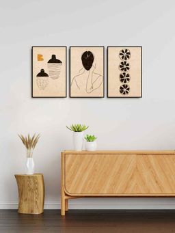 999Store - Modern Drawing Art Painting Bedroom Hall Modern (Pack of 3)