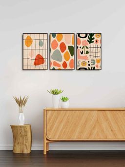 999Store - Modern Art Painting Wall Decoration Multi-Color (Pack of 3)