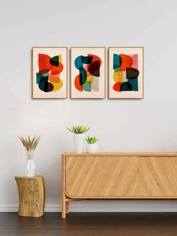 999Store - Modern Art Painting For Living Room Bedroom (Pack of 3)
