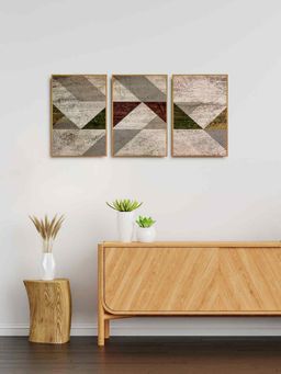 999Store - Line Art Painting For Living Room (Pack of 3)
