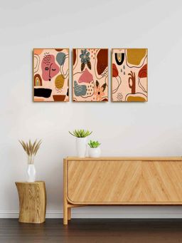 999Store - Modern Wall Art Painting For Home And Office (Pack of 3)