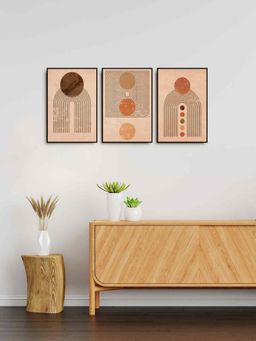 999Store - Minimal Line Modern Art Painting For Wall (Pack of 3)