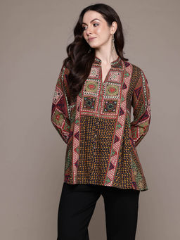 Ritu Kumar - Multicolor Sona Printed Shirt