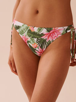 La Vie En Rose - Water Lily Side Tie Bikini Bottom