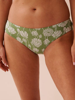 La Vie En Rose - Poppy Field Jacquard Cheeky Bikini Bottom