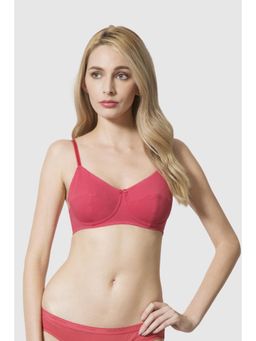 Van Heusen Woman Lingerie and Athleisure - Van Heusen Women Antibacterial & Non Padded Bra - Coral