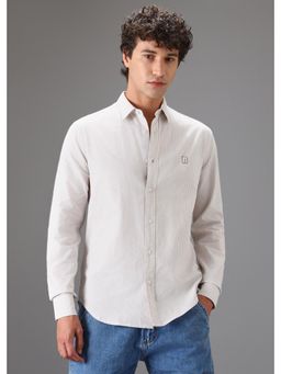 Banana Club - Beige Pin Stripe Shirt