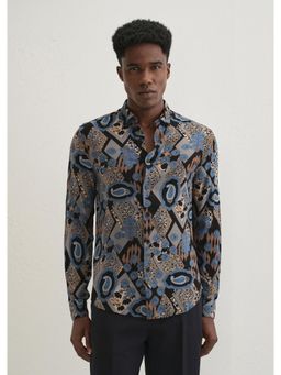 Banana Club - Blue Feather Shirt