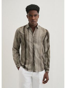 Banana Club - Green Printed Shirt
