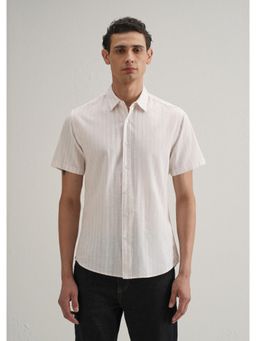 Banana Club - Pink Stripe Cotton Shirt