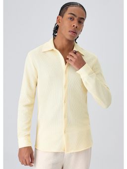 Banana Club - Yellow Plain Knitted Shirt