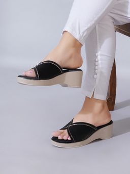 Shoetopia - Classy Black Heels For Girls