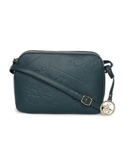Beverly Hills Polo Club - Green Color Sling and Cross Bag