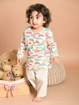 Lil Pitaara - Pure Cotton Pyjama Red (Set of 2)