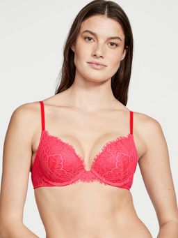 Victoria's Secret - Dream Angels Lace Push-Up Bra Pink