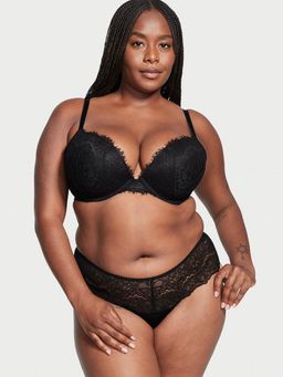 Victoria's Secret - Dream Angels Lace Push-Up Bra Black