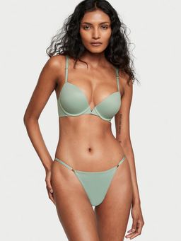 Victoria's Secret - Love Cloud Push-Up Plunge Bra Green