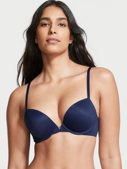 Victoria's Secret - Love Cloud Push-Up Plunge Bra Navy Blue
