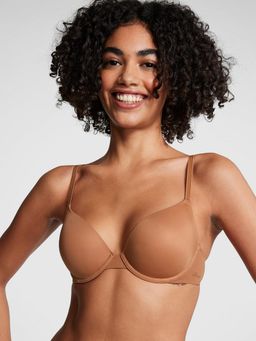 Victoria's Secret - Pink Wear Everywhere Push-Up Bra Brown