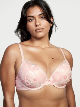 Victoria's Secret - Lace Push-Up Perfect Shape Bra Pink