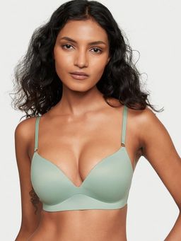 Victoria's Secret - Love Cloud Wireless Push-Up Bra Green