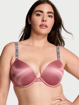 Victoria's Secret - Very Sexy Shine Strap Push-Up Bra Pink (32D)
