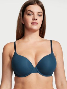 Victoria's Secret - The T-Shirt Perfect Shape Smooth Micro-Rib Bra Blue