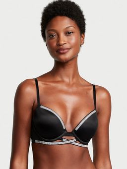 Victoria's Secret - Very Sexy Shine Cradle Push-Up Bra Black