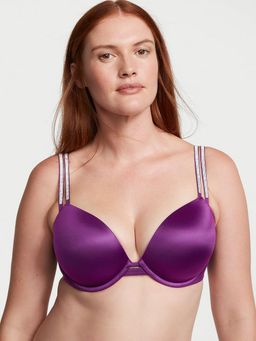 Victoria's Secret - Very Sexy Double Shine Strap Push-Up Bra Purple