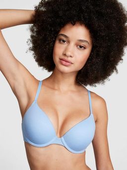Victoria's Secret - Pink Wear Everywhere Push-Up Bra Blue