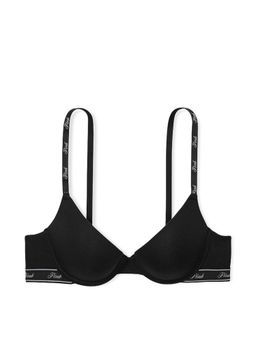 Victoria's Secret - Pink Wear Everywhere Wear Push-Up Bra Black (32D)