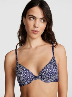 Victoria's Secret - Pink Wear Everywhere Wear Everywhere Push-Up Bra Blue