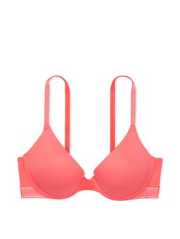 Victoria's Secret - Pink Wear Everywhere Wear Everywhere Push-Up Bra Coral