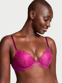 Victoria's Secret - Very Sexy Rose Lace Push-Up Bra Pink