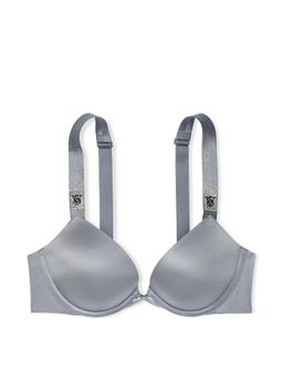 Victoria's Secret - Very Sexy Bombshell Add-2-Cups Scattered Shine Strap Push-Up Bra Grey