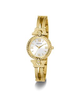 Guess - White Round Dial Analog Womens Watch - Gw0864L2 (M)