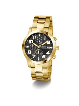 Guess - Black Round Dial Analog Mens Watch - Gw0917G2 (M)