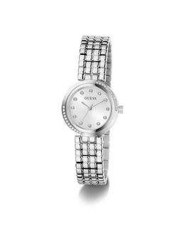 Guess - White Round Dial Analog Womens Watch - Gw0930L5 (M)
