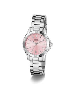Guess - Pink Round Dial Analog Womens Watch - Gw0948L7 (M)