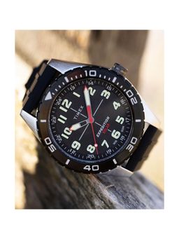 Timex - Black Round Dial Analog Mens Watch - Tw4B30800Jq (M)