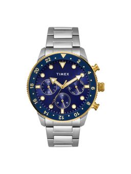 Timex - Blue Round Dial Analog Mens Watch - Tweg272Smu09 (M)