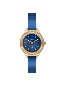 Timex - Fria Blue Round Dial Analog Womens Watch - Twel24203 (M)