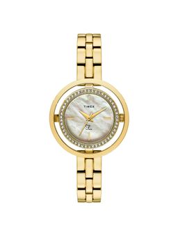 Timex - Fria Round 21mm White Dial Analog Women Watch - TWEL24301