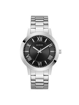 Guess - Black Round Dial Analog Mens Watch - U1467G1M (M)