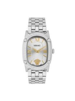 VERSACE - Greca Couture 29X40 Mm White Women Analog Watch- Ve1B01125 (M)