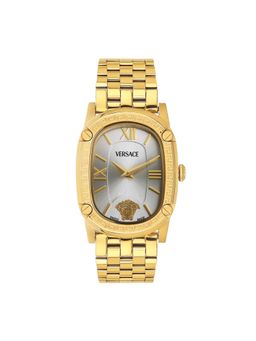 VERSACE - Greca Couture 29X40 Mm White Dial Women Analog Watch- Ve1B01525 (M)